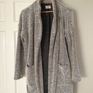 Marine Layer Birdseye Collared Cardigan